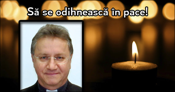 Preotul Gheorghe Miclăuș a murit. Episcopia Romano-Catolică din Iași a făcut anunțul