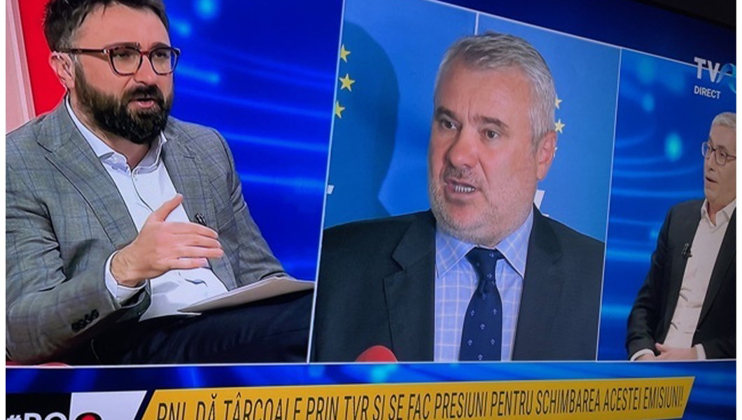 Libertatea de exprimare de la TVR! O emisiunea moderată de Ionuţ Cristache este mutată din prime time! Reacție halucinantă: Așa a vrut doamna!