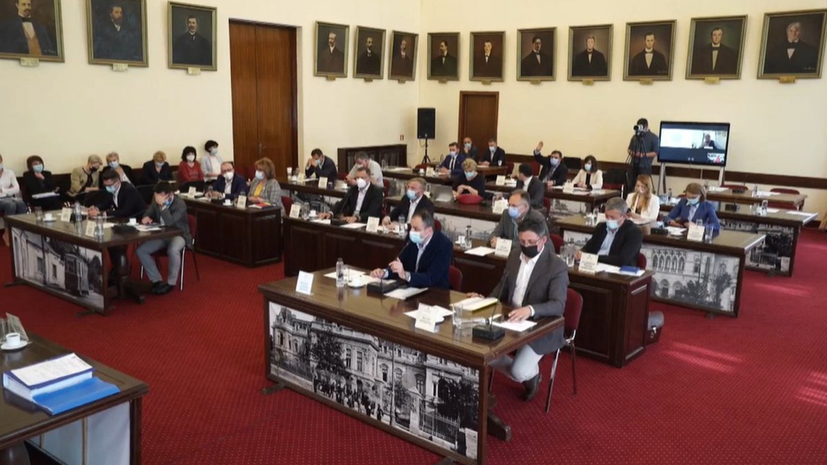 Ședință de Consiliu Local la Primăria Iași. Consilierii pot alege viceprimarii orașului