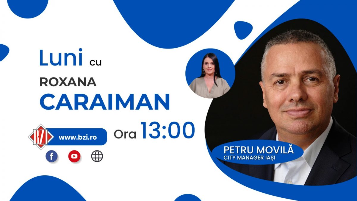 Petru Movilă discută despre proiectele Iașului și atribuțiile sale în calitate de city manager. Nu rata informații importante doar la BZI LIVE