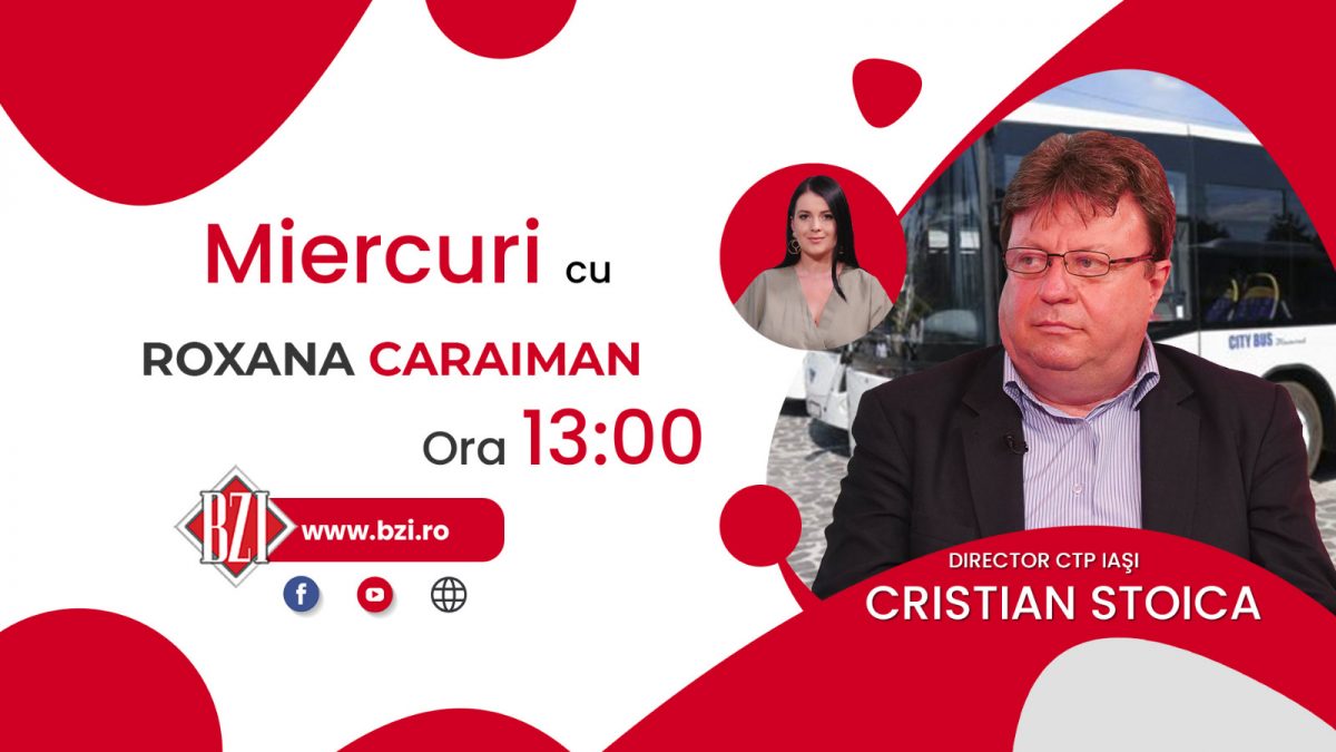 Ieșenii vor beneficia de autobuze și tramvaie noi pe străzile din municipiu până la finalul anului. Cristian Stoica, director general CTP Iași, detaliază la BZI LIVE