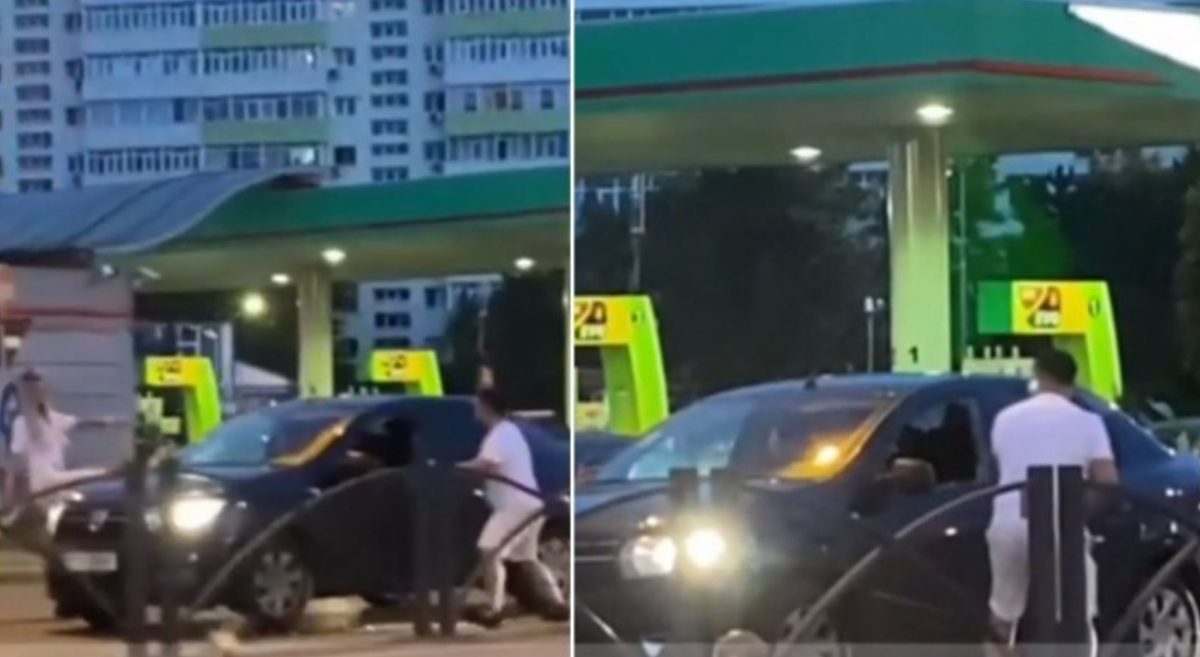 Agresorul din Bucureşti care a distrus o maşină cu o crosă de golf a fost reţinut