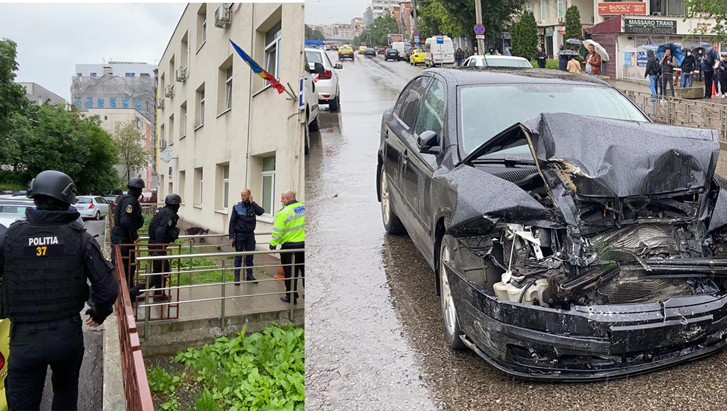 Șirul evenimentelor de la accidentul de la Gară! Un şofer a gonit nebunește din Lețcani până la Iași lovind mai multe maşini. Șoferul a fost prins în cele din urmă, după o urmărire ca în filme. Mărturii cumplite ale martorilor – GALERIE FOTO/ EXCLUSIV