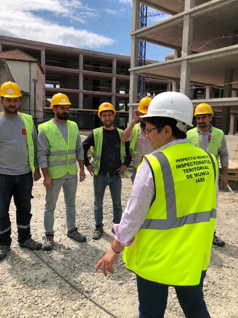 Campanie de control în domeniul construcțiilor, derulată de ITM Iași