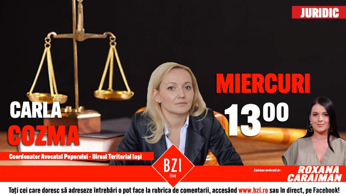 Avocatul Poporului, o instituție cu puteri imense, despre care oamenii nu cunosc suficiente informații. Carla Cozma, coordonator Biroul Teritorial Iași, discută despre sesizări, anchete și cazuri rezolvate