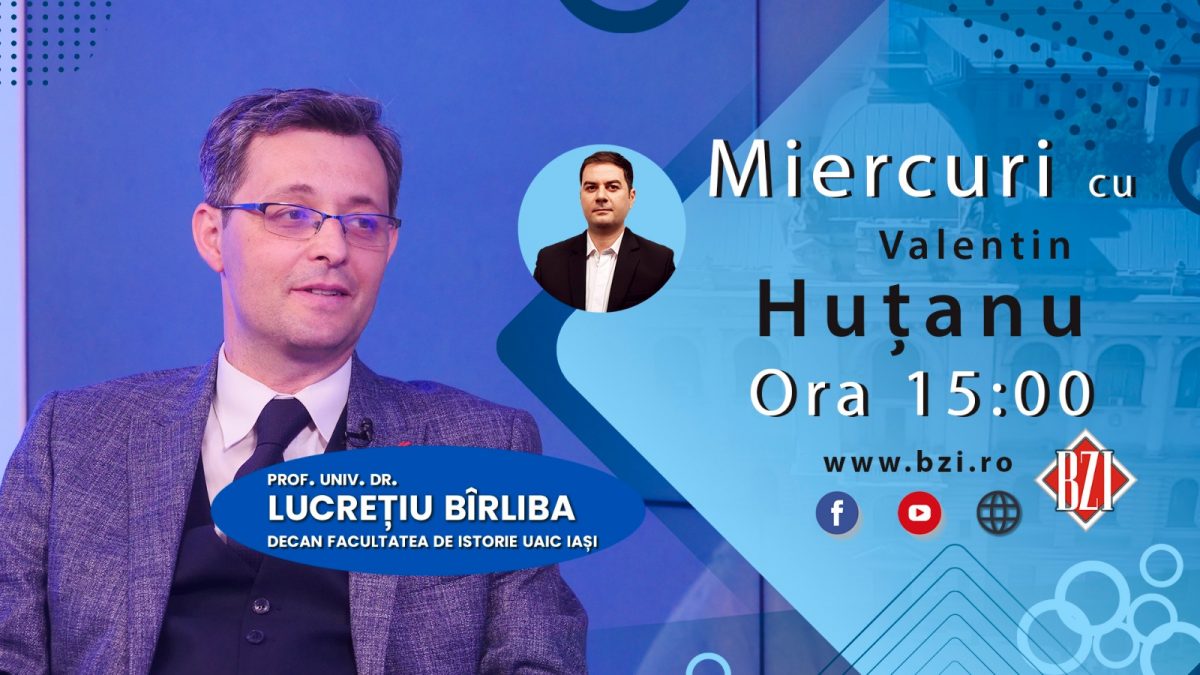 Despre domeniul care naşte pasiuni şi interes pentru toată lumea, în lumina reflectoarelor Studioului BZI LIVE! Invitat este prof. univ. dr. Lucrețiu-Ion Bîrliba, noul decan al Facultăţii de Istorie din cadrul Universităţii „Alexandru Ioan Cuza” din Iaşi