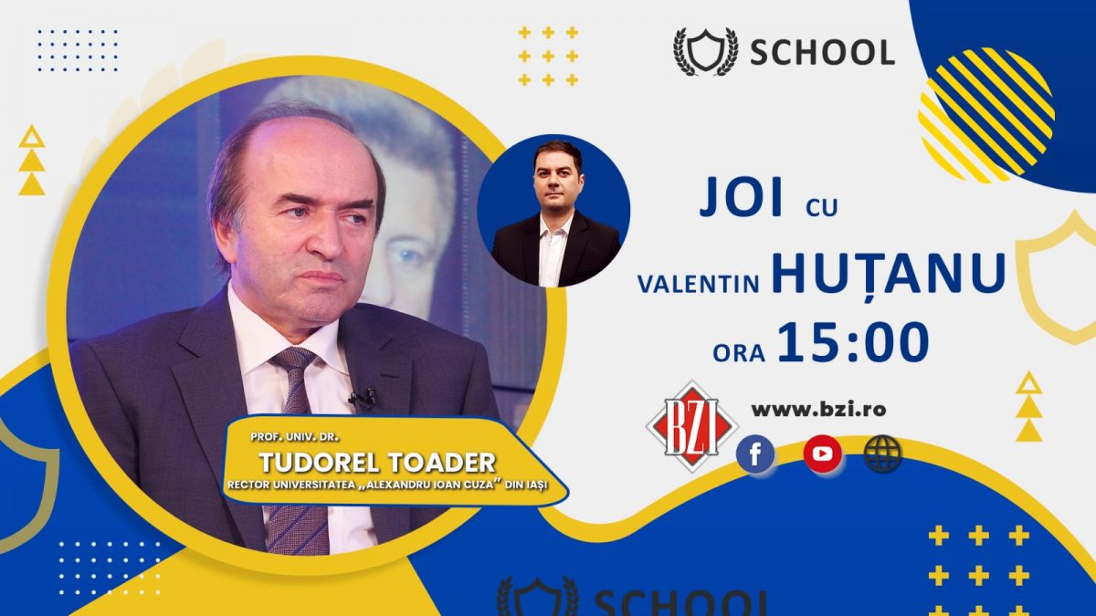 Top Exclusiv! Rectorul UAIC Iaşi, prof. univ. dr. Tudorel Toader, într-o ediţie BZI LIVE specială
