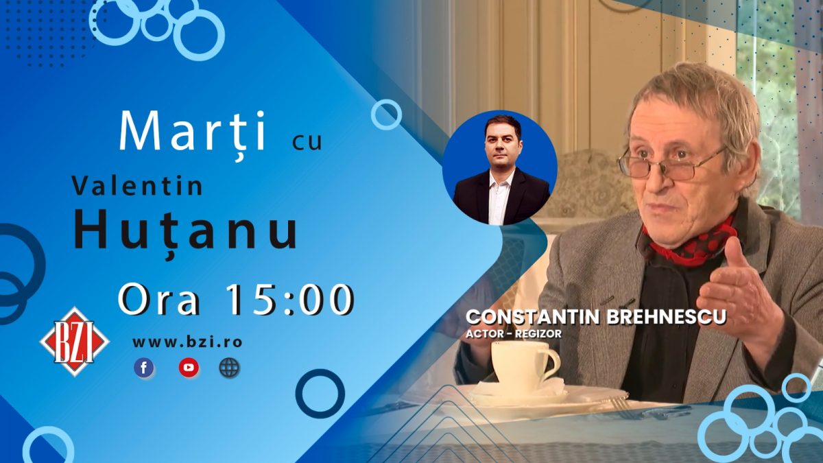 Ediţie de colecţie în Studioul BZI LIVE! Dialog special alături de o legendă a teatrului ieşean, „îmblânzitorul” de păpuşi care a adus bucurie şi zâmbete pentru mii şi mii de copii, regizorul şi actorul Constantin Brehnescu