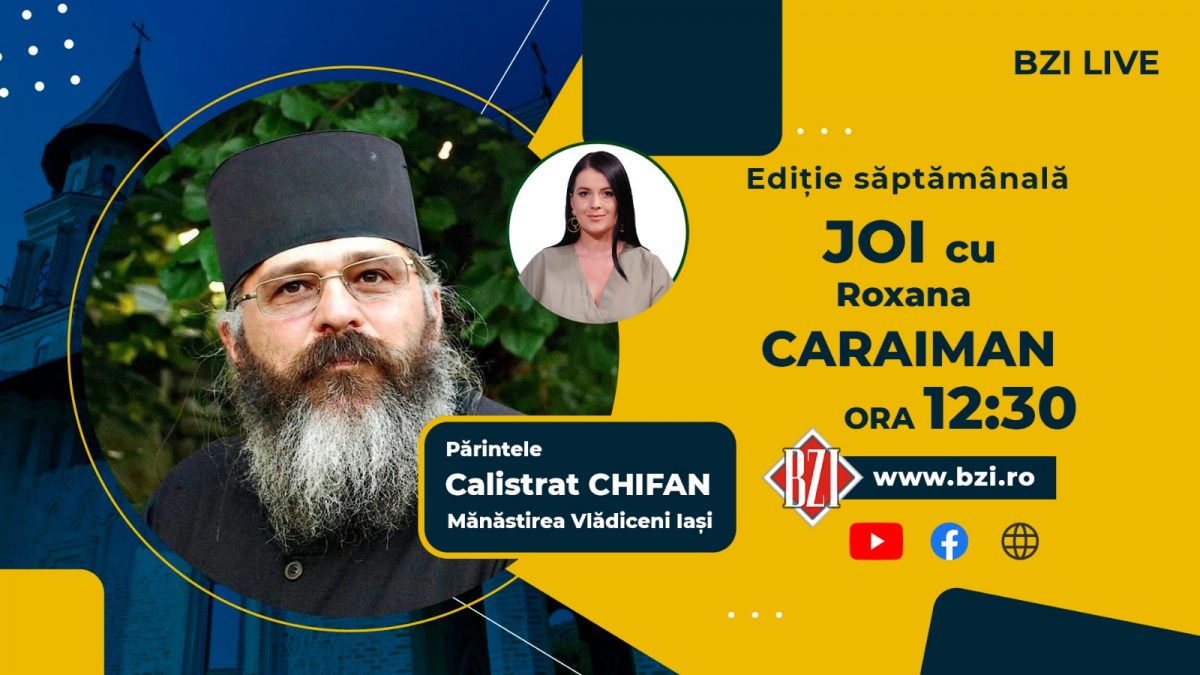 E păcat să fii bogat? Când intervine lăcomia? Nu rata discuția cu părintele Calistrat Chifan la BZI LIVE