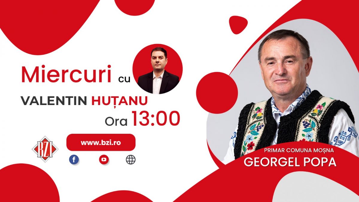 Investiţii noi în infrastructura locală din judeţul Iaşi. Georgel Popa, primarul comunei Moşna, vine la BZI LIVE