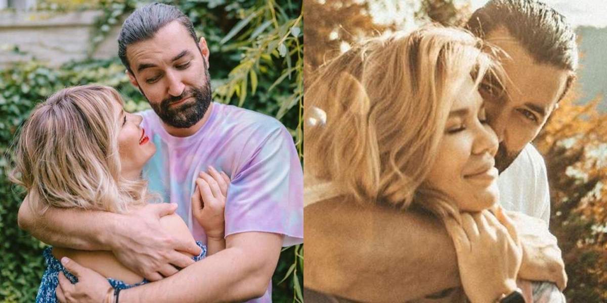 Gina Pistol, fotografie emoționantă cu fetița sa și a lui Smiley în brațe