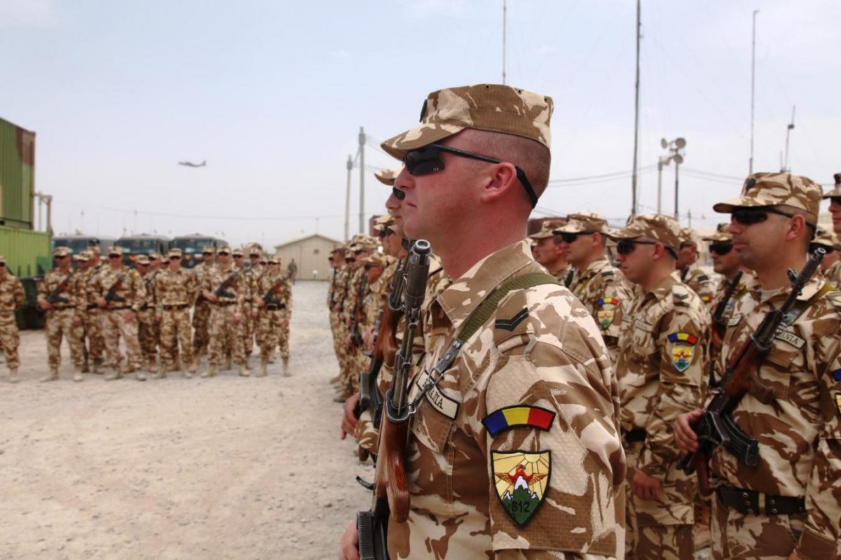 La Baza 90 Transport Aerian din Otopeni au fost repatriați 140 de soldați români veniți din Afganistan