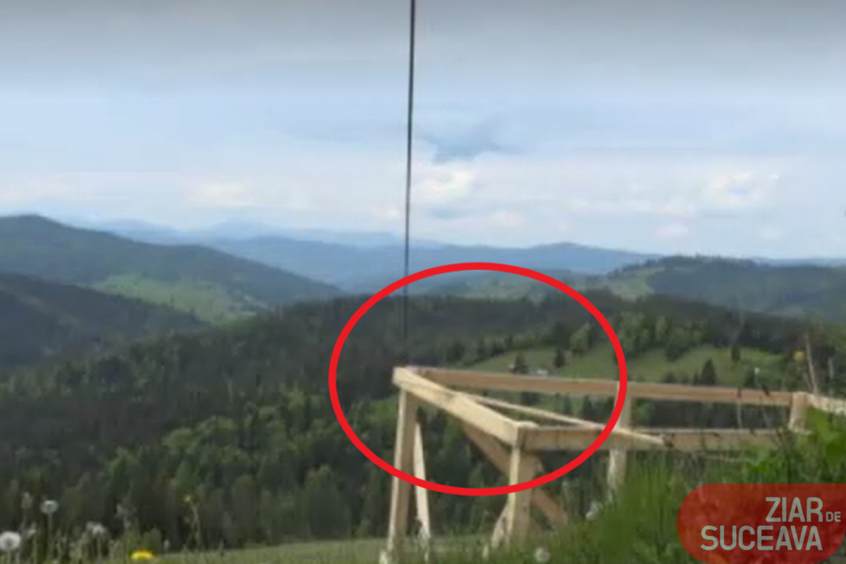 Mega Tiroliana „La Palma” nu mai funcţionează. Proprietarul terenului a ridicat o construcție