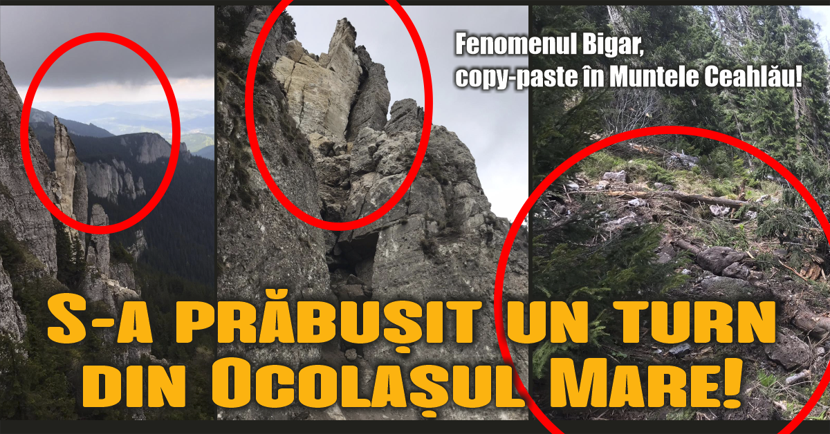 Rămânem fără monumente naturale! După cascada Bigăr o altă emblemă a României s-a prăbușit