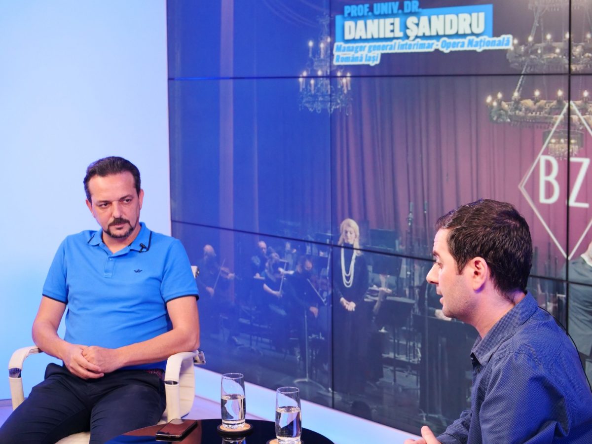 Managerul general interimar al Operei Naționale Române din Iași, prof. univ. dr. Daniel Șandru: „Când am venit în instituţie am găsit un adevărat dezastru” – FOTO, VIDEO