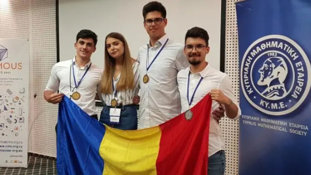 Iașul Educat! Patru medalii de argint și bronz pentru studenții de la Universitatea Tehnică „Gheorghe Asachi”, din Iași, la Olimpiada Internațională de Matematică SEEMOUS 2021!