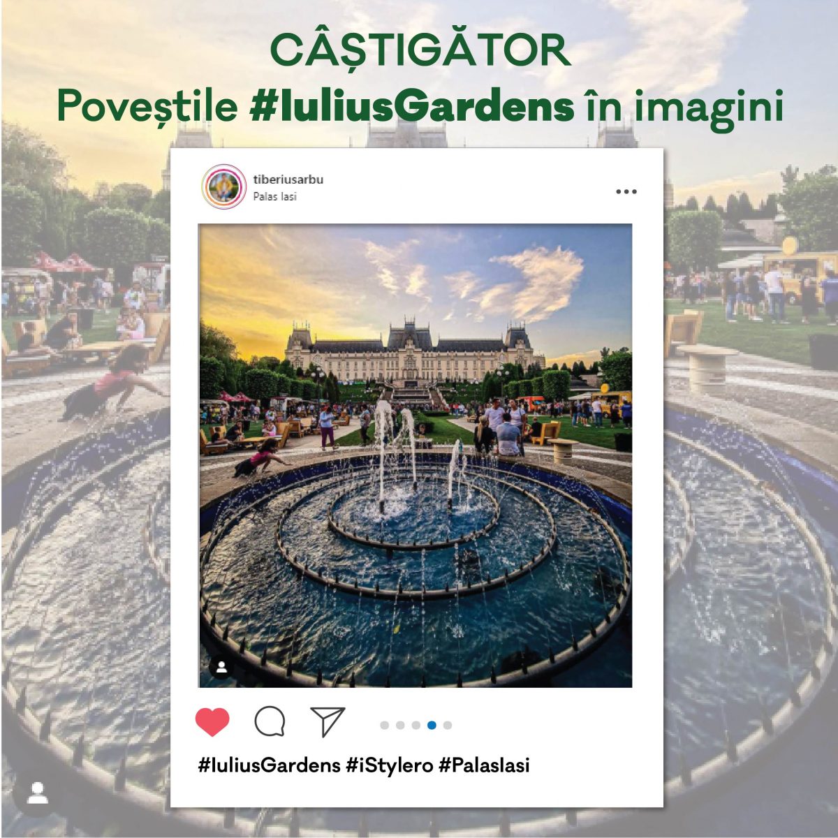 Sorin Onișor, la finalul proiectului „Poveștile #IuliusGardens în imagini”: „Este important ca noi să valorificăm acest simț al frumosului, prin fotografii”