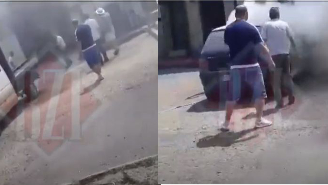 Incendiu la Auto Zone din municipiul Iași! Un autoturism a luat foc – FOTO, VIDEO/ EXCLUSIV
