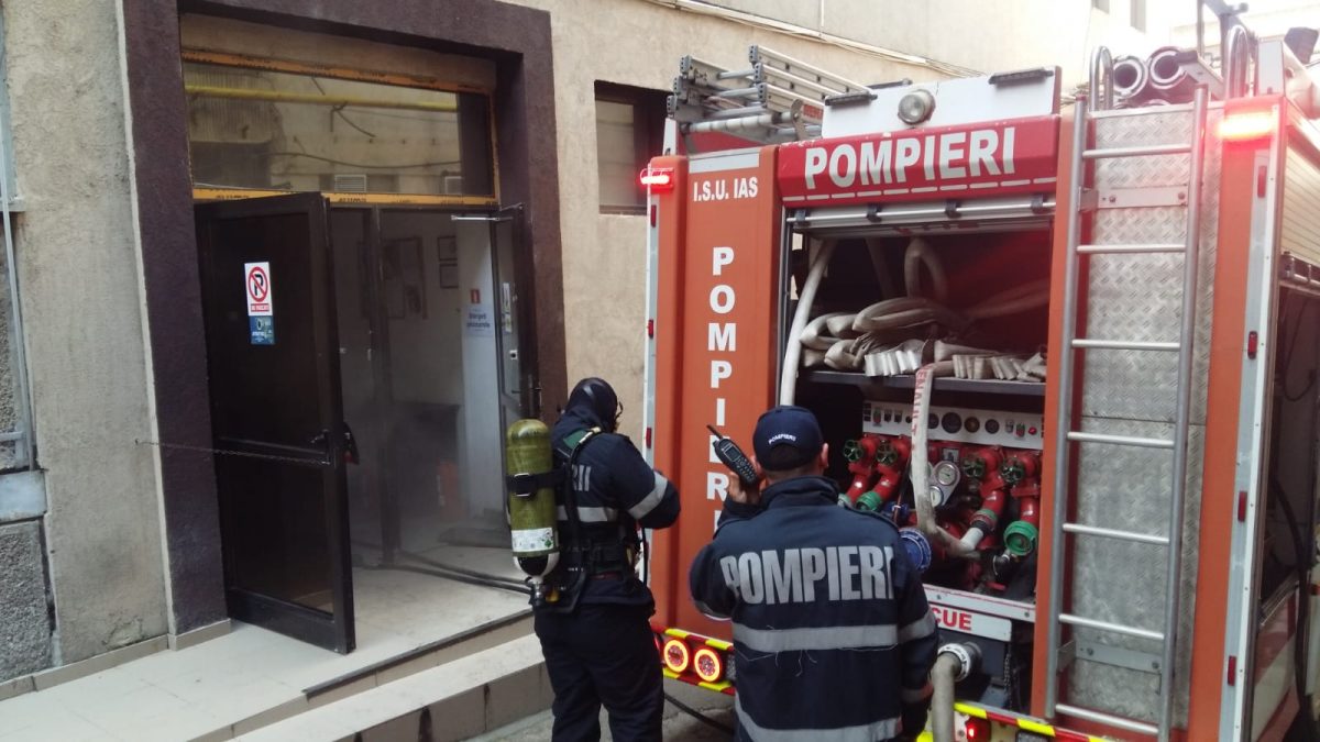 Incendiu la hotelul Ramada din Iași! Un tablou electric a luat foc – EXCLUSIV/FOTO, LIVE VIDEO