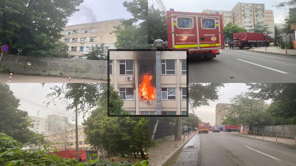 Acum este cert! Incendiul puternic de la Spitalul pentru Copii „Sfânta Maria” din Iași a izbucnit de la o priză defectă! Totul era să se facă scrum din cauza instalației electrice vechi de 51 de ani!