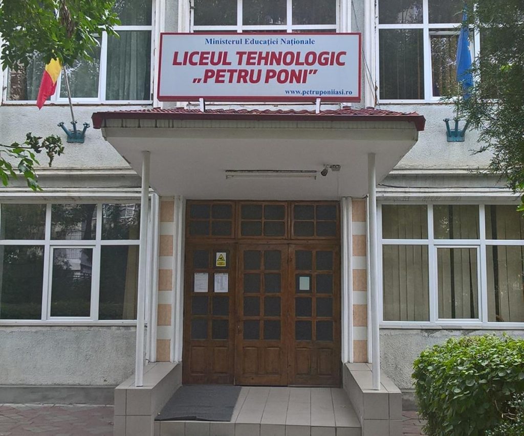 Liceul Tehnologic „Petru Poni”, beneficiarul unei finanțări prin programul Erasmus+, pentru proiectul „Experiențe europene pentru prevenirea abandonului școlar”