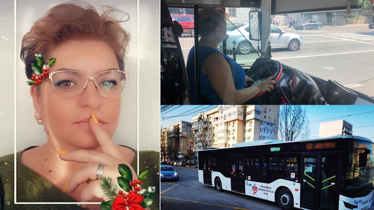Poveste inedită la CTP Iași! Viața ieșenilor care merg cu autobuzul este lăsată în mâinile unei femei care a fost controlor înainte! Ieri a trecut de testul suprem și a făcut primele curse prin traficul aglomerat din Iași! (FOTO)