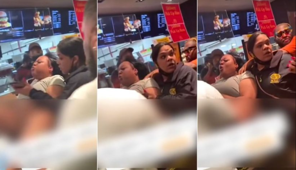 O femeie a născut în timp ce se afla la coadă într-un McDonald’s. Aceasta și copilul ei vor primi meniuri Happy Meal pe viață – Video