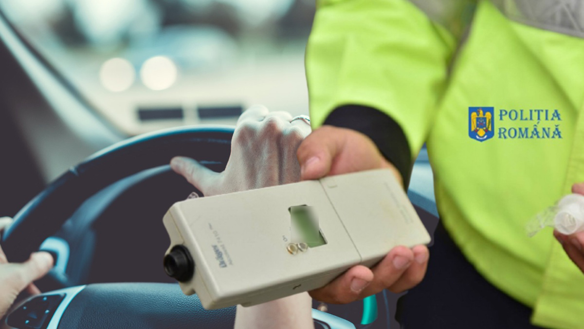 Haos total pe străzile din Iași! O domnișoară, găsită băută la volan. Un alt tânăr a fost prins de polițiști cu o substanță interzisă