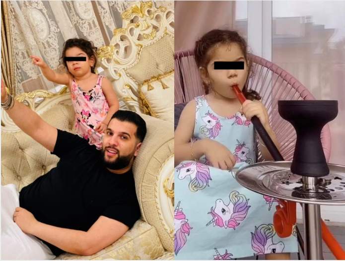 Fiica lui Tzancă Uraganu, filmată în ipostaze incredibile. Fanii i-au taxat dur pe părinți