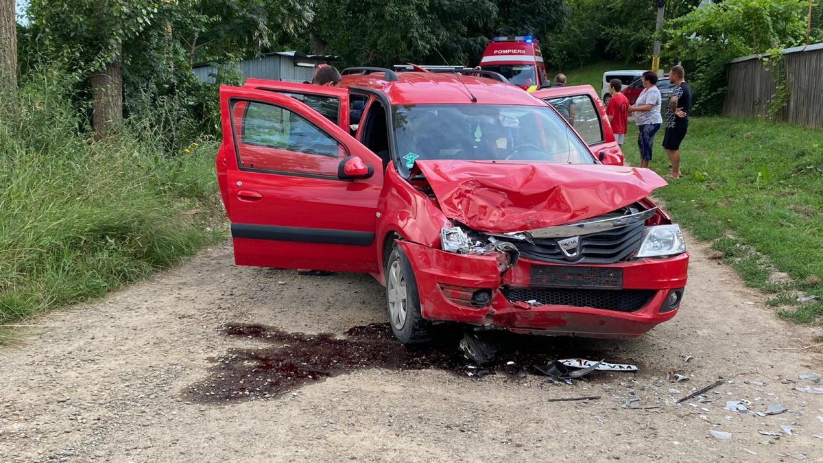 Accident rutier în comuna Ciurea! Sunt implicate două autoturisme