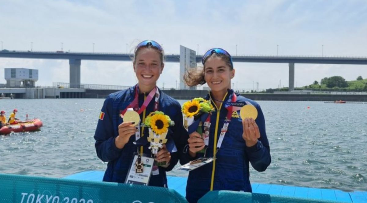 Canotoarele Ancuţa Bodnar şi Simona Radiș au obţinut aur la Jocurile Olimpice 2020. Nou record olimpic la dublu vâsle feminin