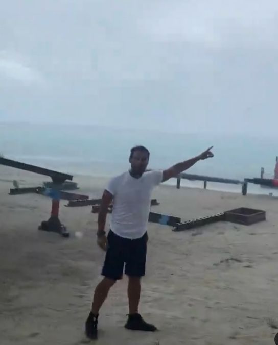 Daniel Pavel a fost surprins înainte ca uraganul Elsa să lovească Republica Dominicană. Imagini nemaivăzute de pe plajele de la Survivor România