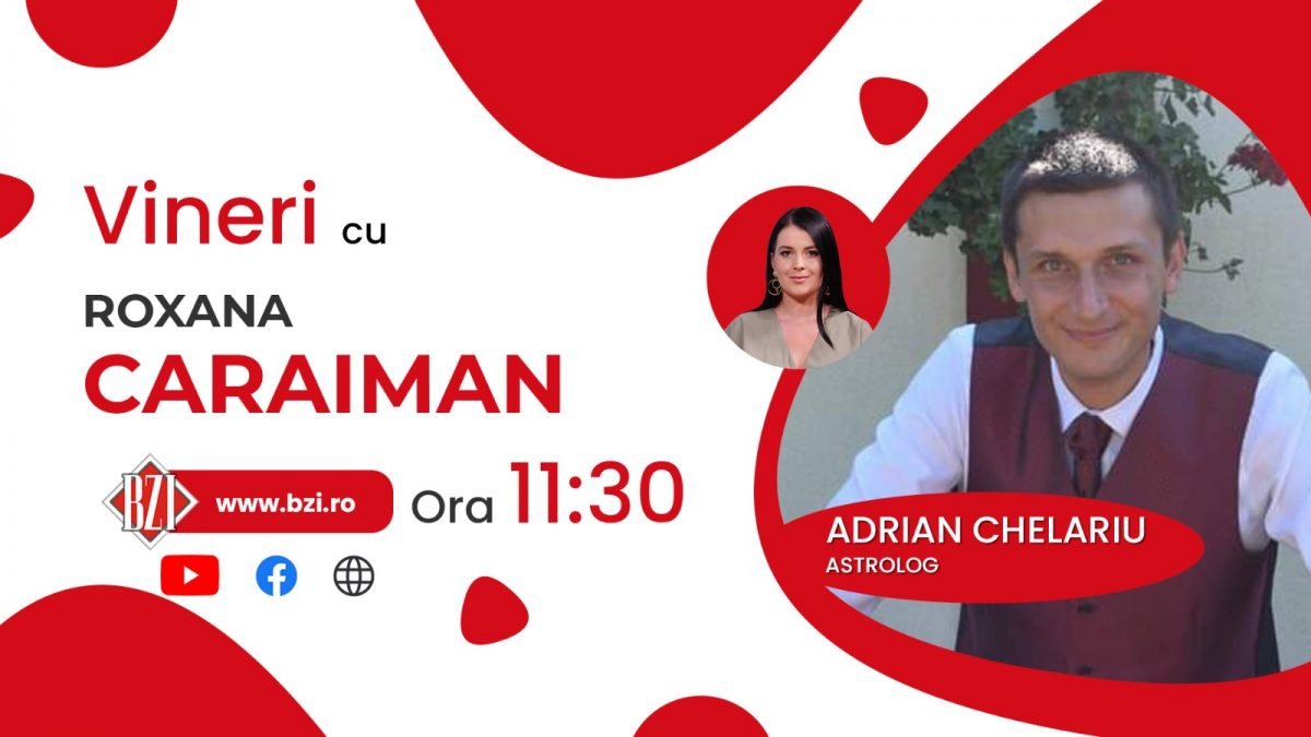 Sunt astrele responsabile pentru eșecurile din viața noastră? Explicațiile astrologului Adrian Chelariu într-o nouă ediție BZI LIVE