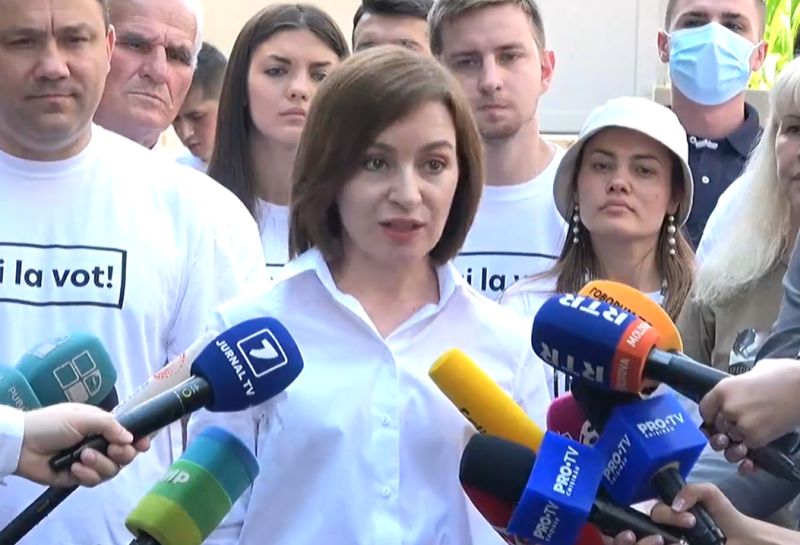 Maia Sandu, după ce a votat: „Să aleagă un Parlament cinstit care să muncească în interesul oamenilor!“ – VIDEO