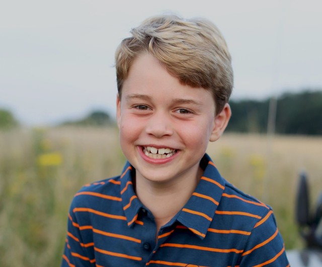 Prințul George, fiul cel mare al Ducilor de Cambridge, a împlinit 8 ani