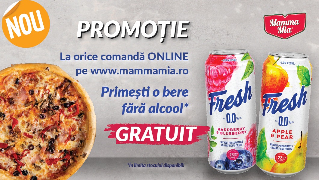 Promoție de vară la Mamma Mia