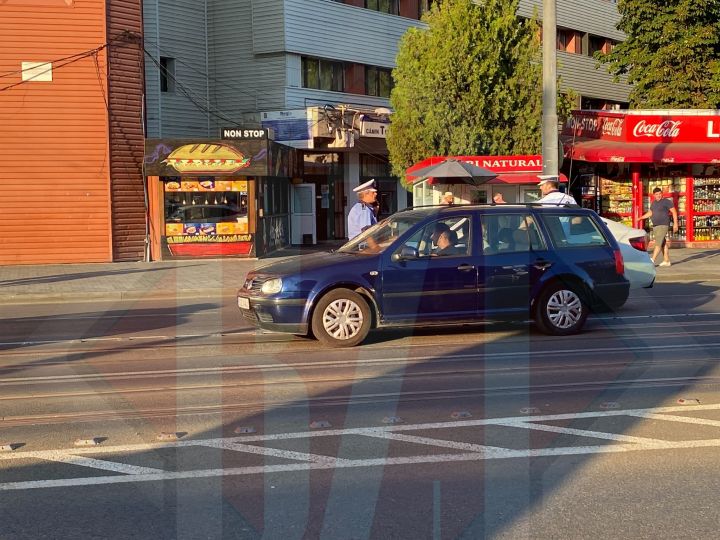 Accident rutier în zona Tudor Vladimirescu. Un pieton a fost lovit – Exclusiv, Galerie Foto