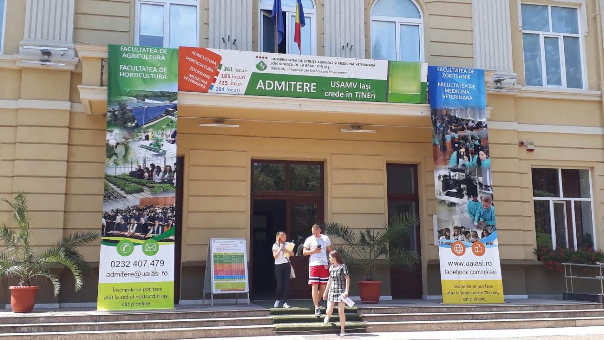 O nouă sesiune de admitere la Universitatea de Științele Vieții din Iași, în această toamnă. Sesiunea va avea loc în perioada 6-9 septembrie 2021 - Vimarsana News