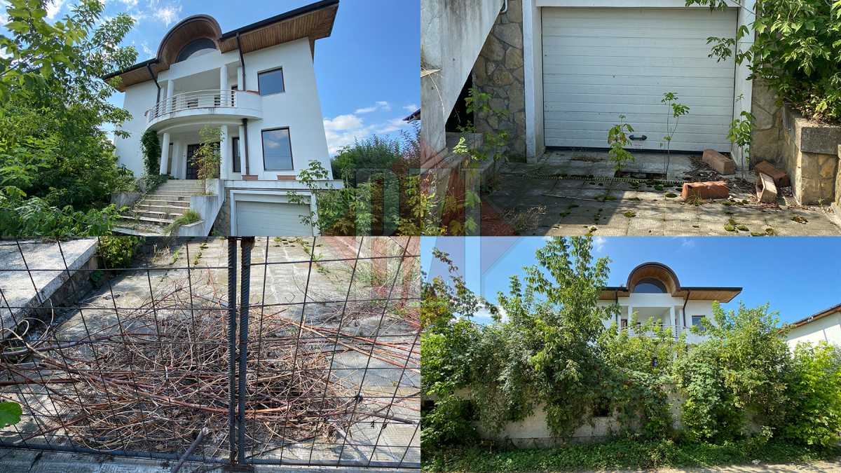 Una dintre cele mai cochete vile din Bucium zace în paragină! Un milionar a pierdut casa din cauza datoriilor. Nimeni nu se mai apropie de proprietatea aflată în cea mai căutată zonă a Iașului – GALERIE FOTO