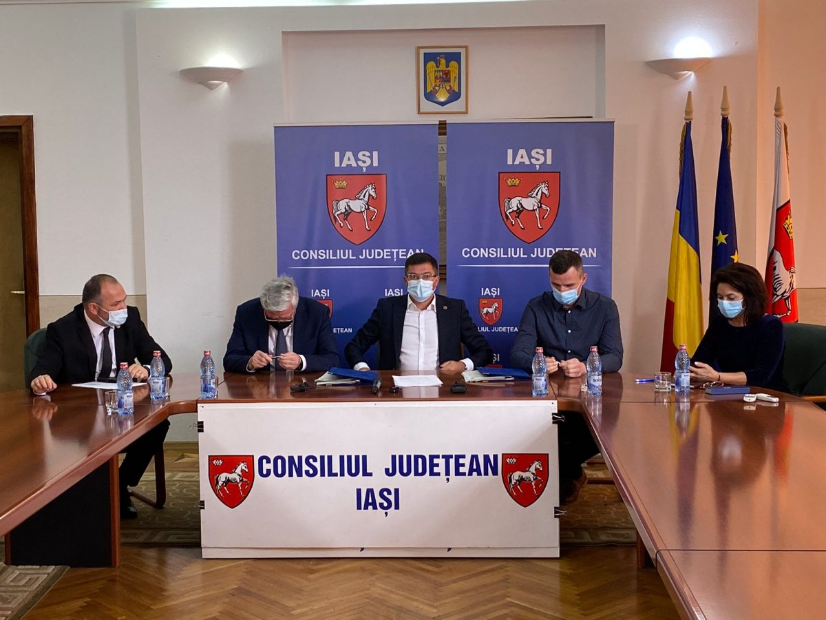 Un nou pas pentru viitorul Institut Regional de Medicină Cardiovasculară din Iaşi. Se semnează contractul pentru proiectarea unităţii medicale – FOTO, LIVE VIDEO