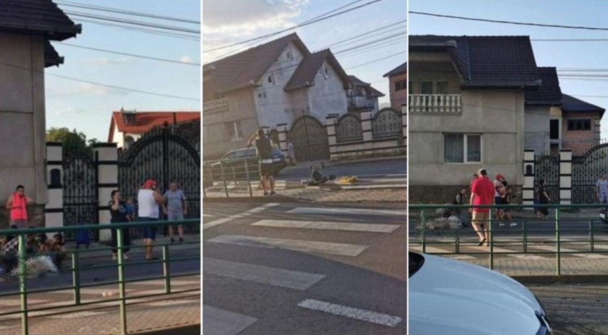 O mamă cu doi copii, loviți pe o trecere de pietoni din Arad. Femeia a intrat de urgență în sala de operație