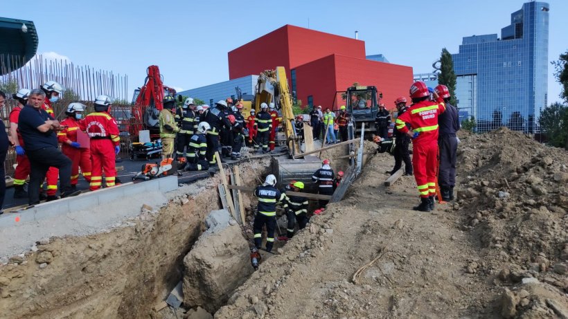 Şantierul din Bucureşti în care doi muncitori au murit şi alţi patru au fost răniţi nu avea autorizaţie