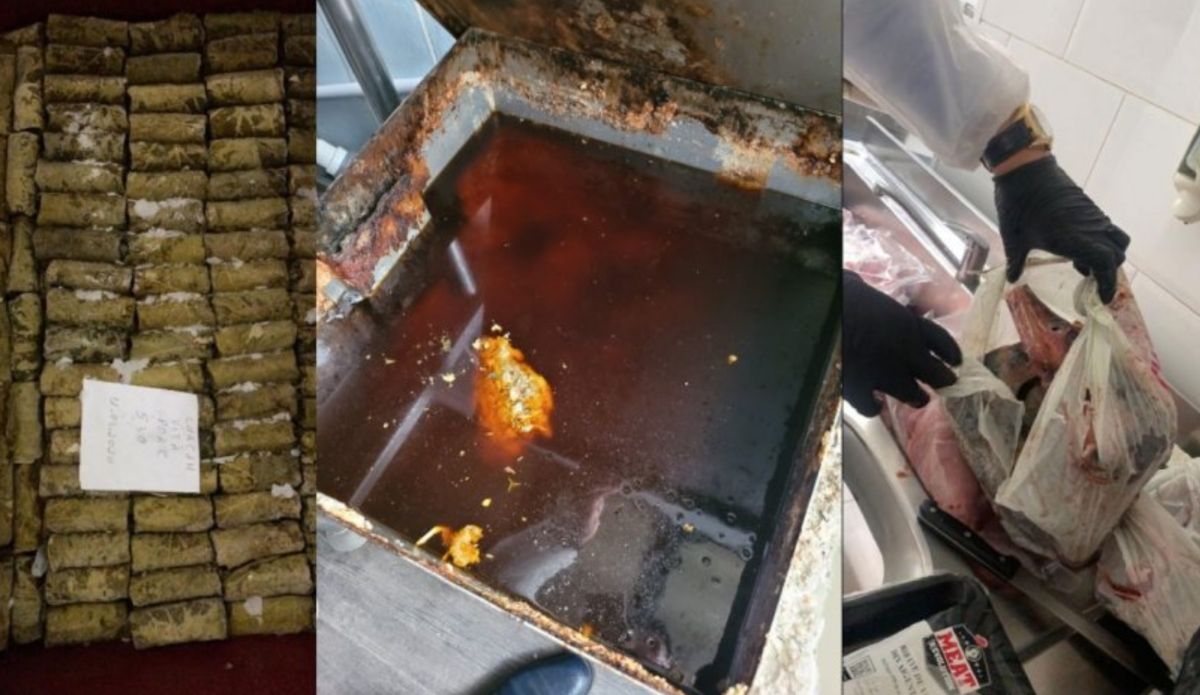 Peste 40 tone de alimente stricate şi expirate, vândute în restaurantele din Delta Dunării şi de pe litoral – FOTO