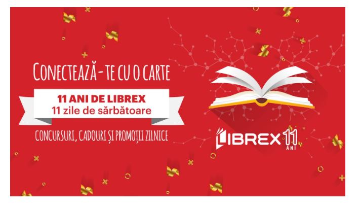 11 ani de LIBREX aduc cadou livrări în afară țării
