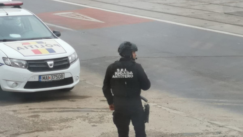 Suspiciune de bombă în apropierea unui mall din Bucureşti
