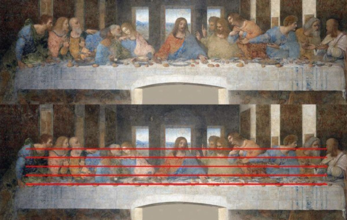 Cina cea de Taină are un mesaj secret. Leonardo Da Vinci a dezvăluit totul