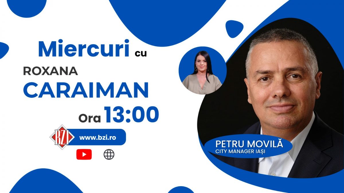 Cele mai noi proiecte ale Iașului. Petru Movilă, city managerul primăriei revine la BZI LIVE cu detalii despre investițiile din oraș