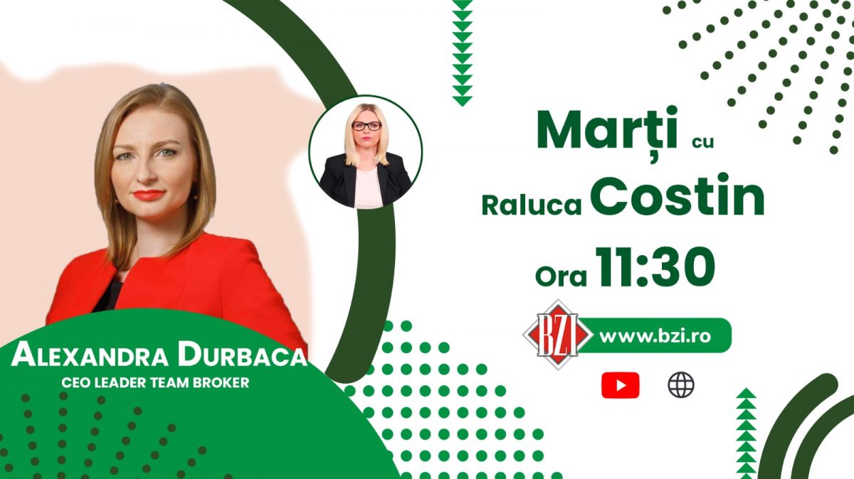 Povestea Alexandrei Durbaca, CEO Leader Team Broker, numai la BZI LIVE! La numai 23 de ani a fost numită în fruntea companiei de brokeraj!