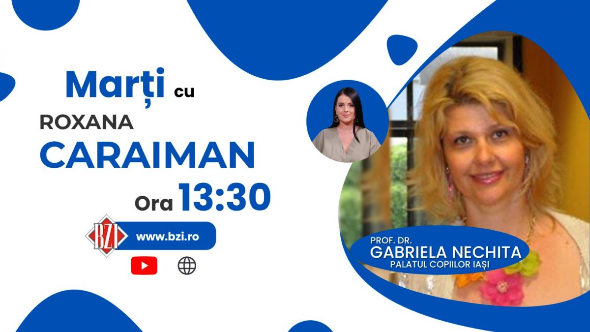 Palatul Copiilor reprezintă posibilitatea de a da frâu liber fanteziei, pasiunii și talentului, în afara orelor de școală, pentru cursanții care trec pragul instituției! Prof. dr. Gabriela Nechita discută la BZI LIVE despre cursurile de canto și câștigul comunității ieșene