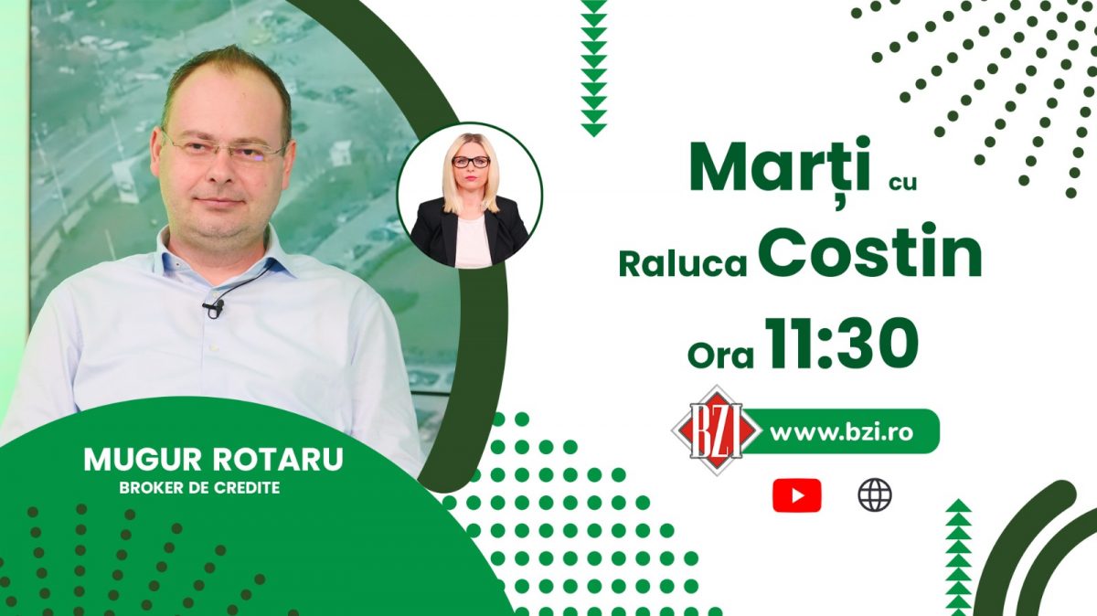 De ce a crescut numărul creditelor acordate în Iași, în ultimul an? Explicații ne oferă Mugur Rotaru, specialist în domeniul bancar, numai la BZI LIVE!